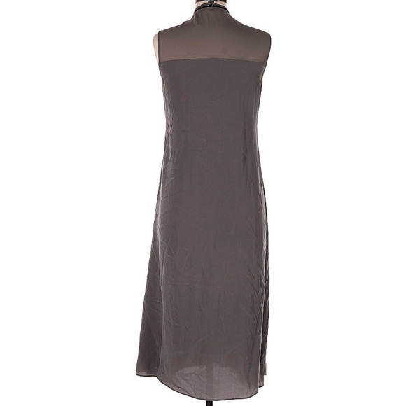 Allsaints Jadah 100% Silk Midi Dress - Picture 5 of 5